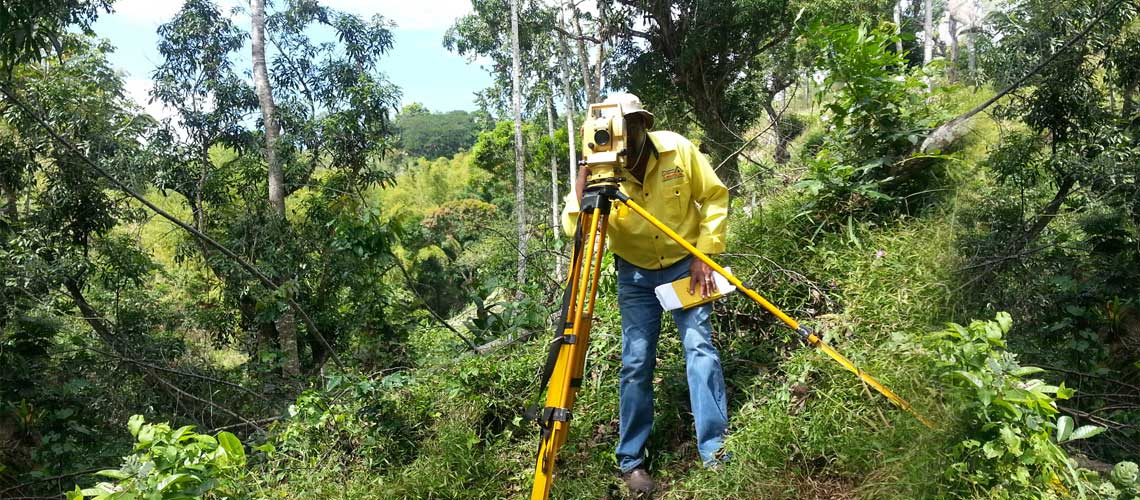 land surveyor